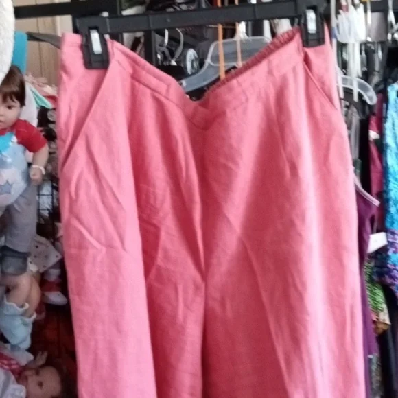 Maggie McNaughton plus Linen pant - Picture 2 of 2